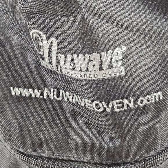 NuWave Infrared Oven Carrying Case Black Nylon Adjustable Shoulder Strap Storage - Picture 3 of 7